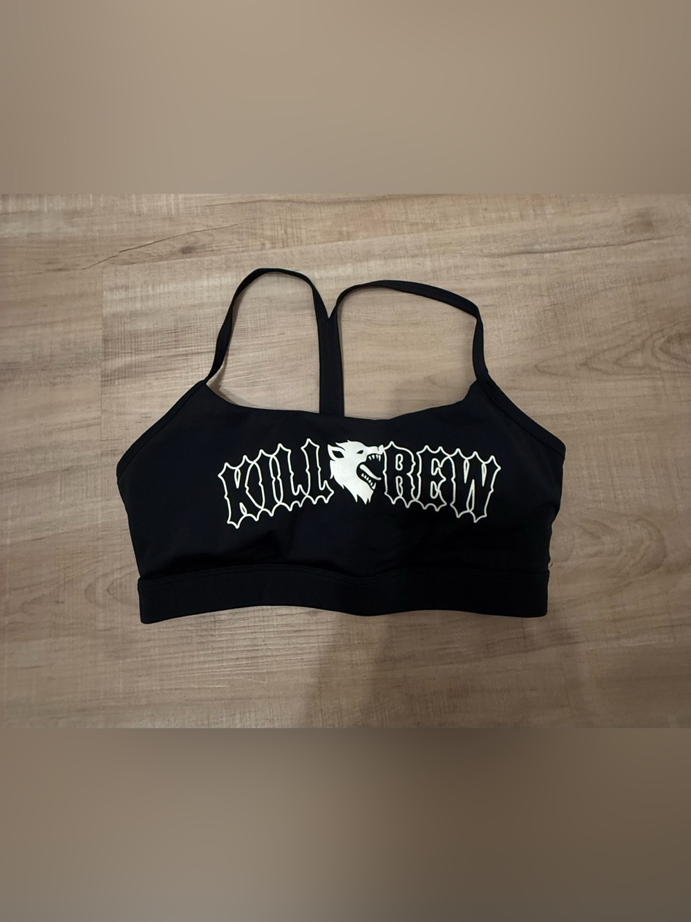 Kill Crew Black Sports Bra cross listed on Mercari be my prices are lower!